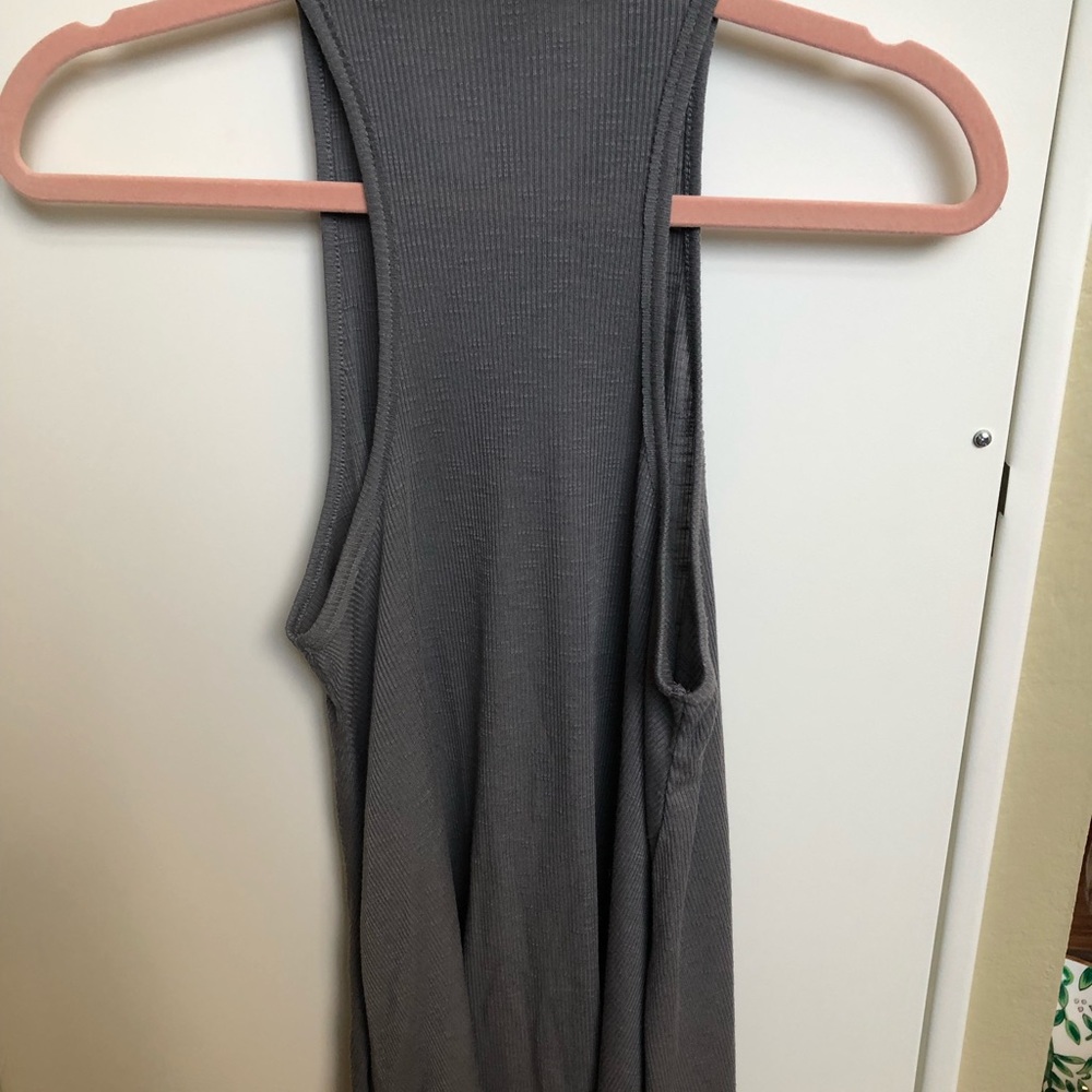 Free People High Neck Ribbed Tank - Picture 3 of 3